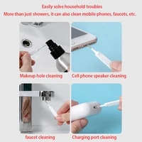 mini multi function shower hole cleaning artifact faucet crevice small brush kitchen bathroom phone hole cleaning brush tools