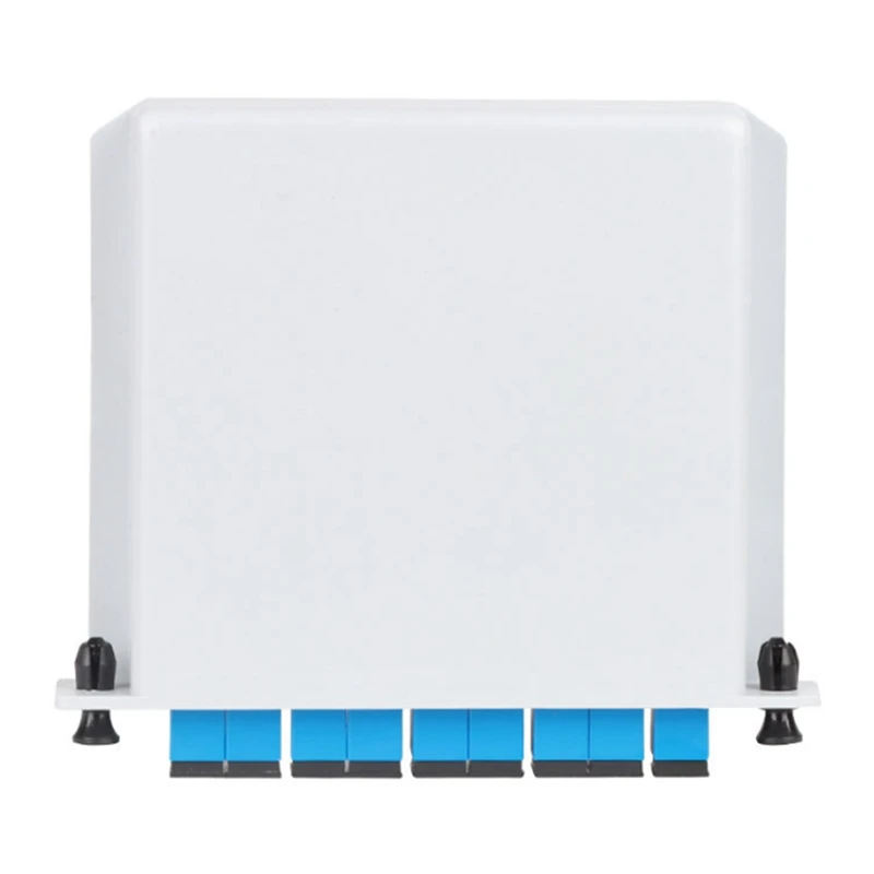 

1 Point 8 Plug-In Optical Splitter Sc/Upc Square Head Fiber Splitter Carrier Grade Coupler