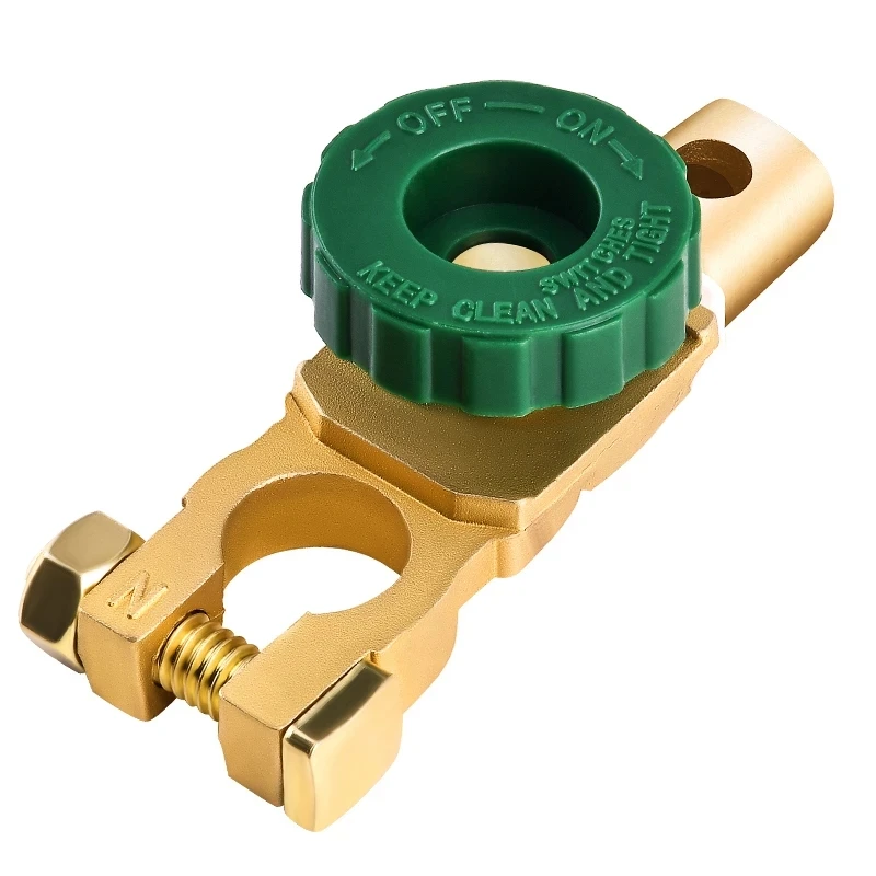 

Professional Zinc Alloy Copper Battery Terminal Link Switch Quick Cut-off Disconnect Isolator Switch Auto Car Accessories