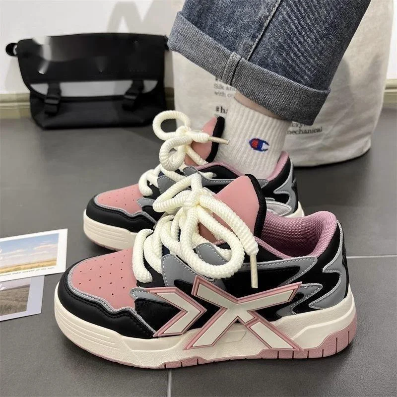 Женские кроссовки для скейтборда Y2k модная дышащая повседневная спортивная