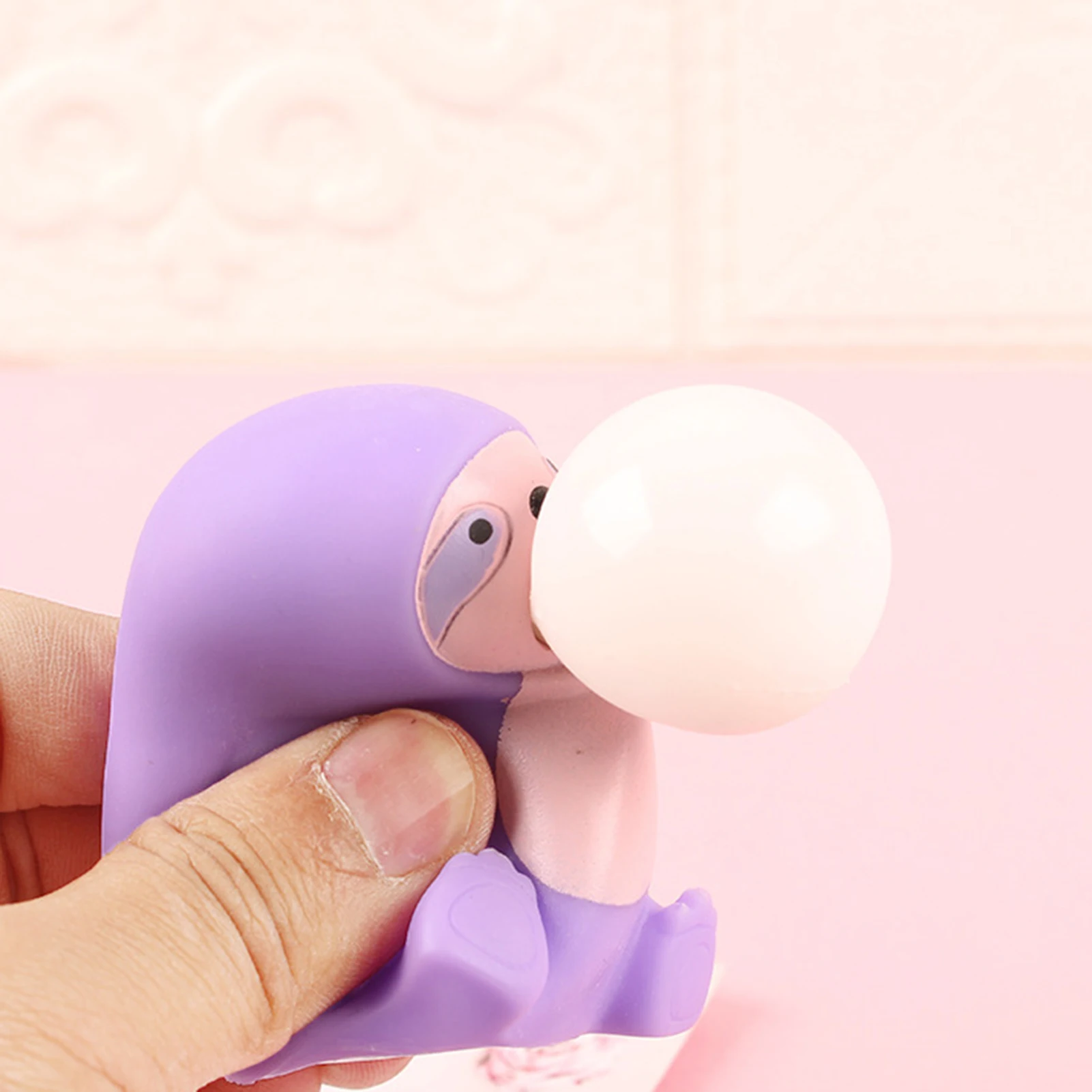 

Squeeze Balls Cute Animal Decompression Toy Squeeze Animal To Blow Bubbles Promote Calm Focus And Play Party For Kids Adults