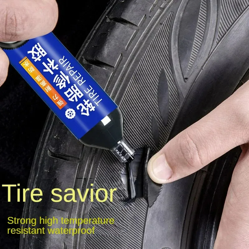 z klejem do naprawy opon samochodowych specjalny mocny klej pęknięta strona twardy uraz miękki naprawczy