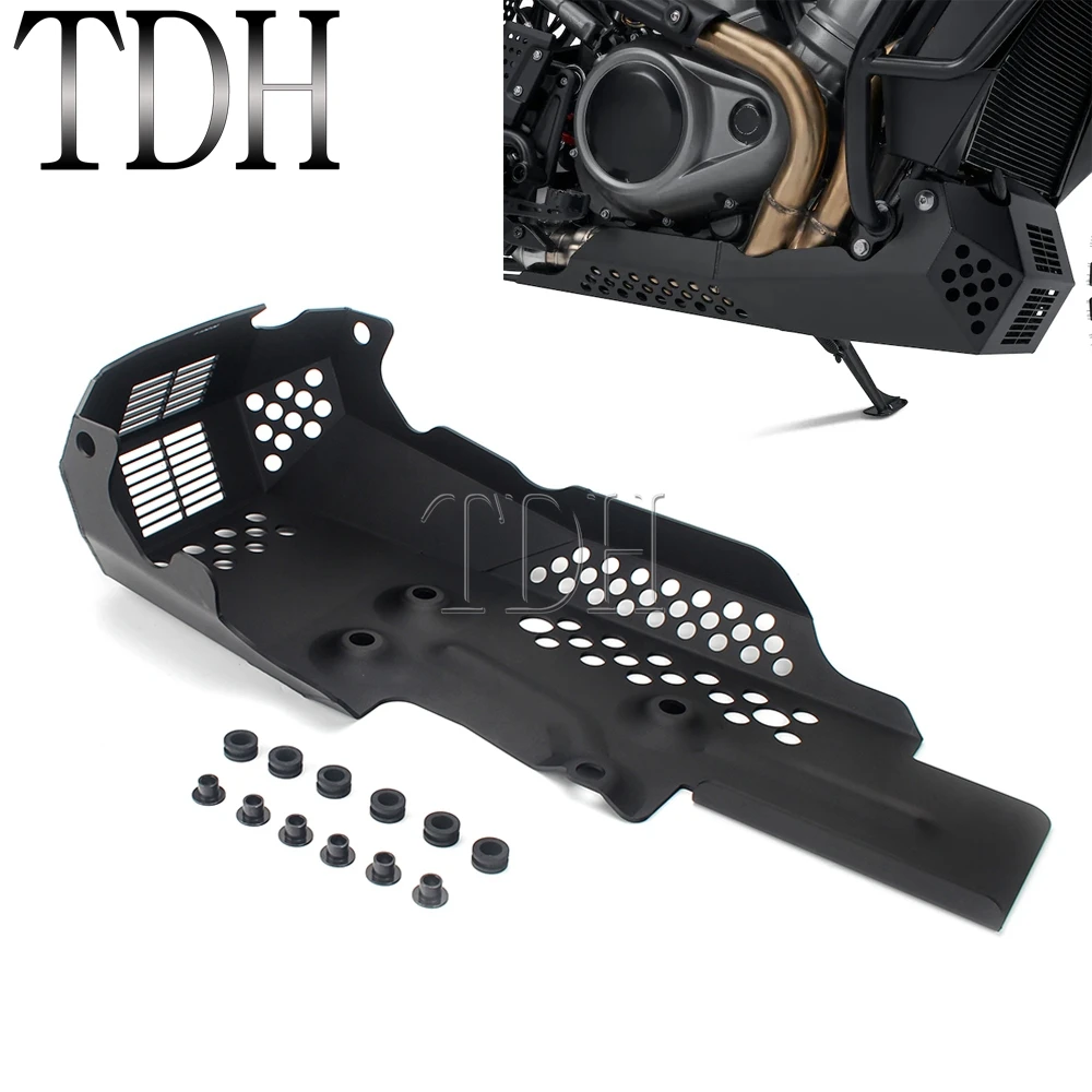Противоскользящая пластина двигателя Bash защитная крышка корпуса для Harley PANAMERICA Pan
