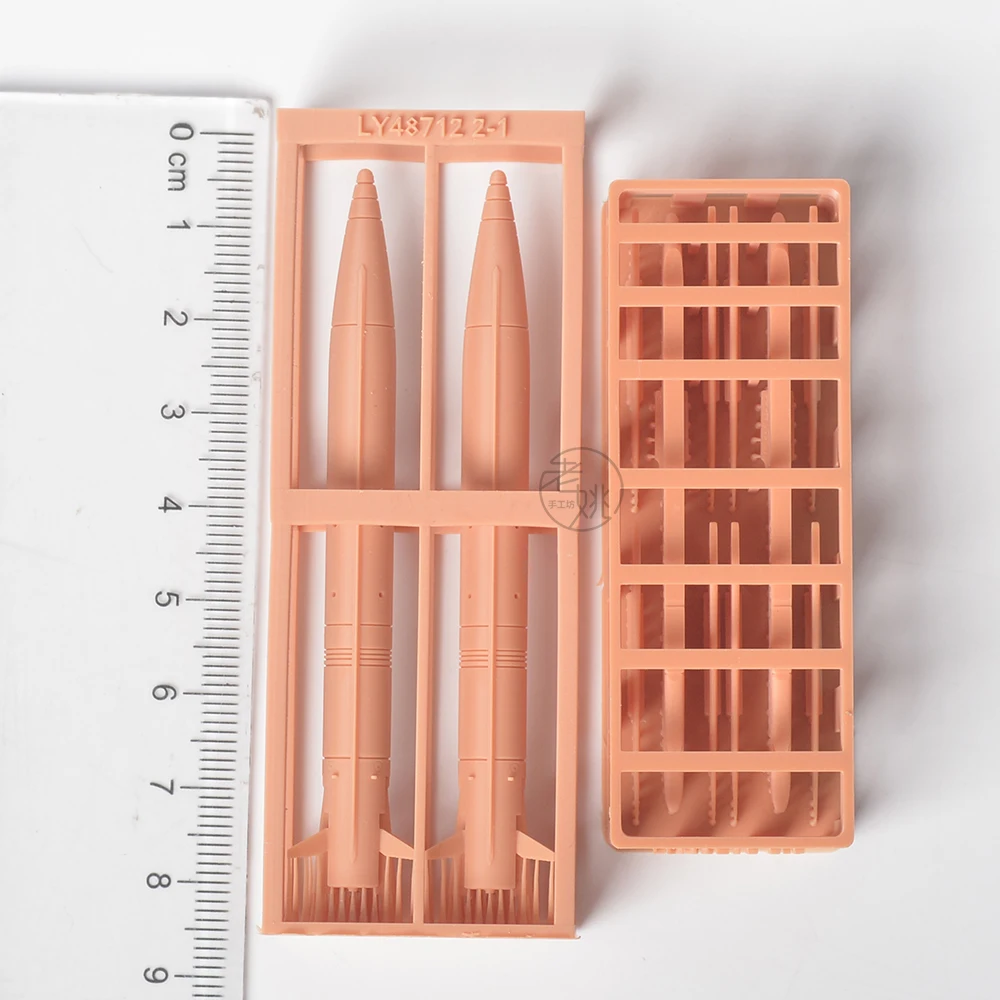 

Yao's Studio LY48712 1/48 3D печатная полимерная сборка Франция AS · 30L ракета «воздух-земля» 2 шт.