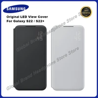 original samsung galaxy s22s22 led view smart cover smart phone cover function sleep card pocket ef ns906pbegus