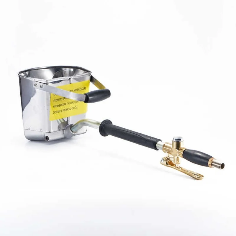 Пистолет-распылитель для нанесения цементного раствора на стену