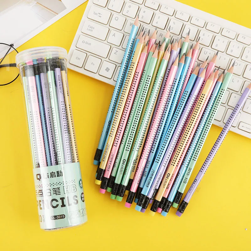 With Eraser Cute Sketch Drawing Pencil Student Writing Stationery Children Gift