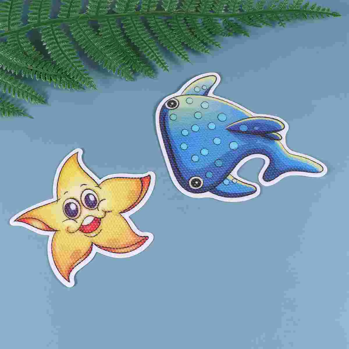 

20 шт., водостойкие наклейки для ванной