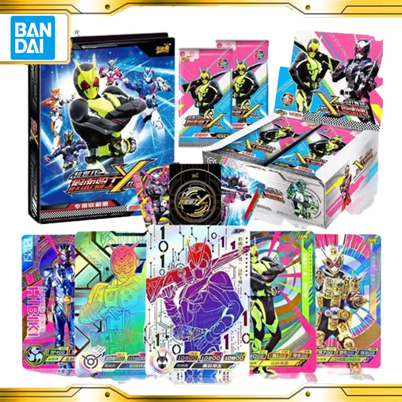 

Genuine Kamen Rider Cards Box Emperor Rider SP Deluxe Edition 3 Bullet Legend King Deluxe Card Book Glory Toys for Boys Gifts