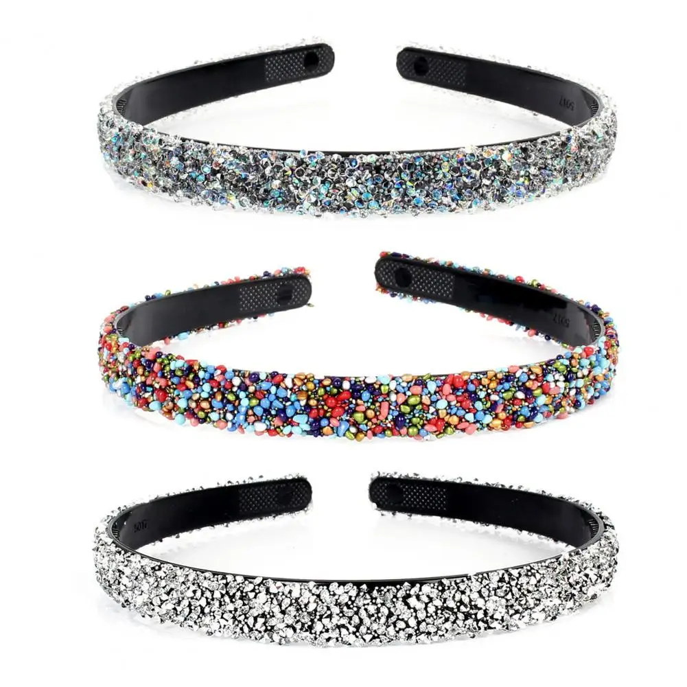 

Hair Fixed Cute Sparkling Anti-Slip Hair Hoop Good-looking Hair Hoop Non-Falling Gift