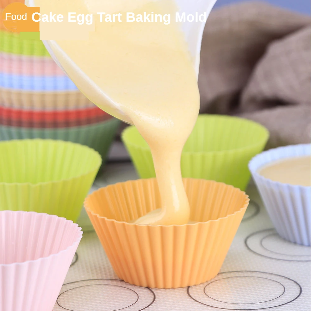 

BakeBaking Mini Muffin Pan,Reusable Silicone Cupcake Molds-Small Baking Cups Truffle Cake Pan Set Nonstick In 14 Colors 실리콘 몰드