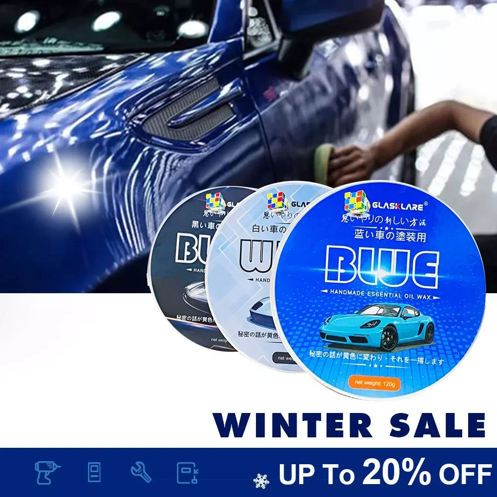 

Wax Crystal Plating Set Hard Auto Wax Paint Care Coating Tiny Scratch Repair Car polisher With Sponge car accessories