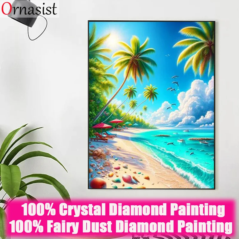Алмазная живопись 5D с пылью дерево новинка 2024 мозаика кристаллами вышивка пейзаж