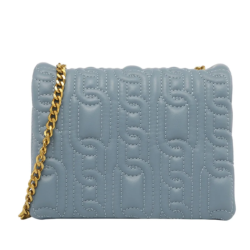 

Crossbody Bags For Women brand Handbags 2022 double layer flip bag embroidered chain single shoulder bag Women Underarm bag