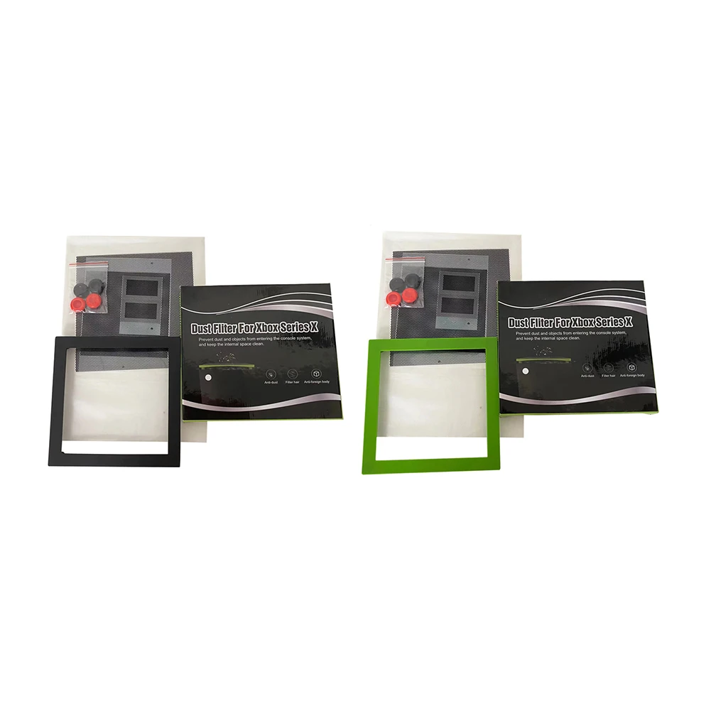 

Dustproof Cover Bracket for Xbox Series X Filter Brackets Multi-Function Game Console Cooling Set Gaming Accessories PVC
