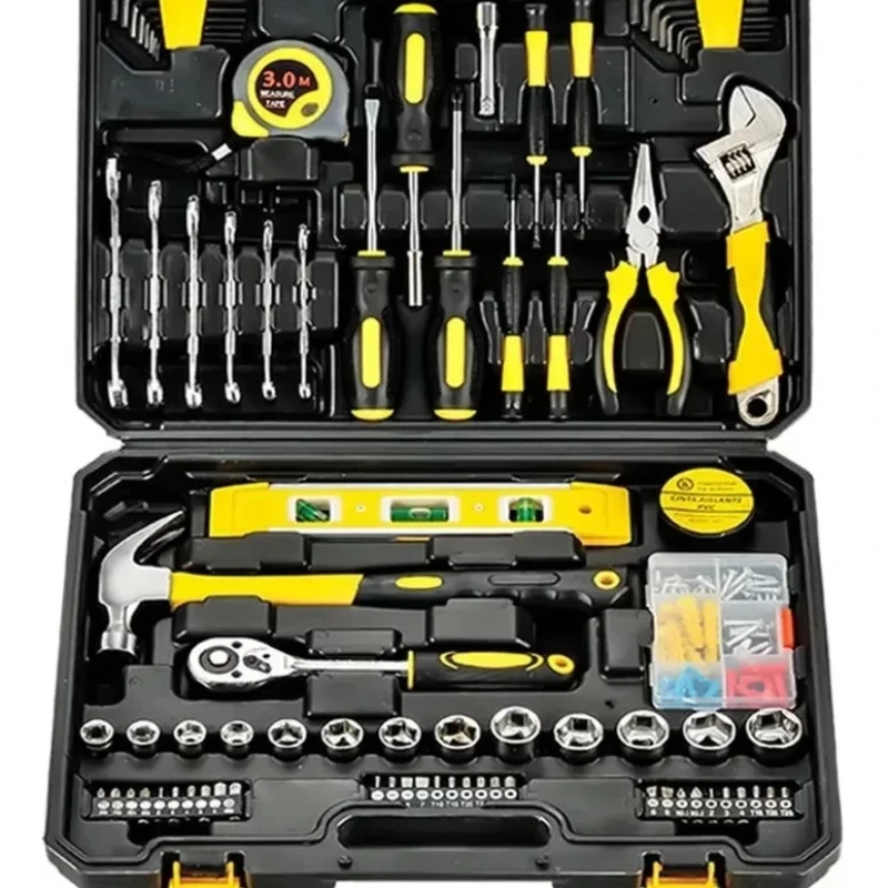 

108-Piece Hand Tool Set General Household Tool Kit for Home Repair and DIY