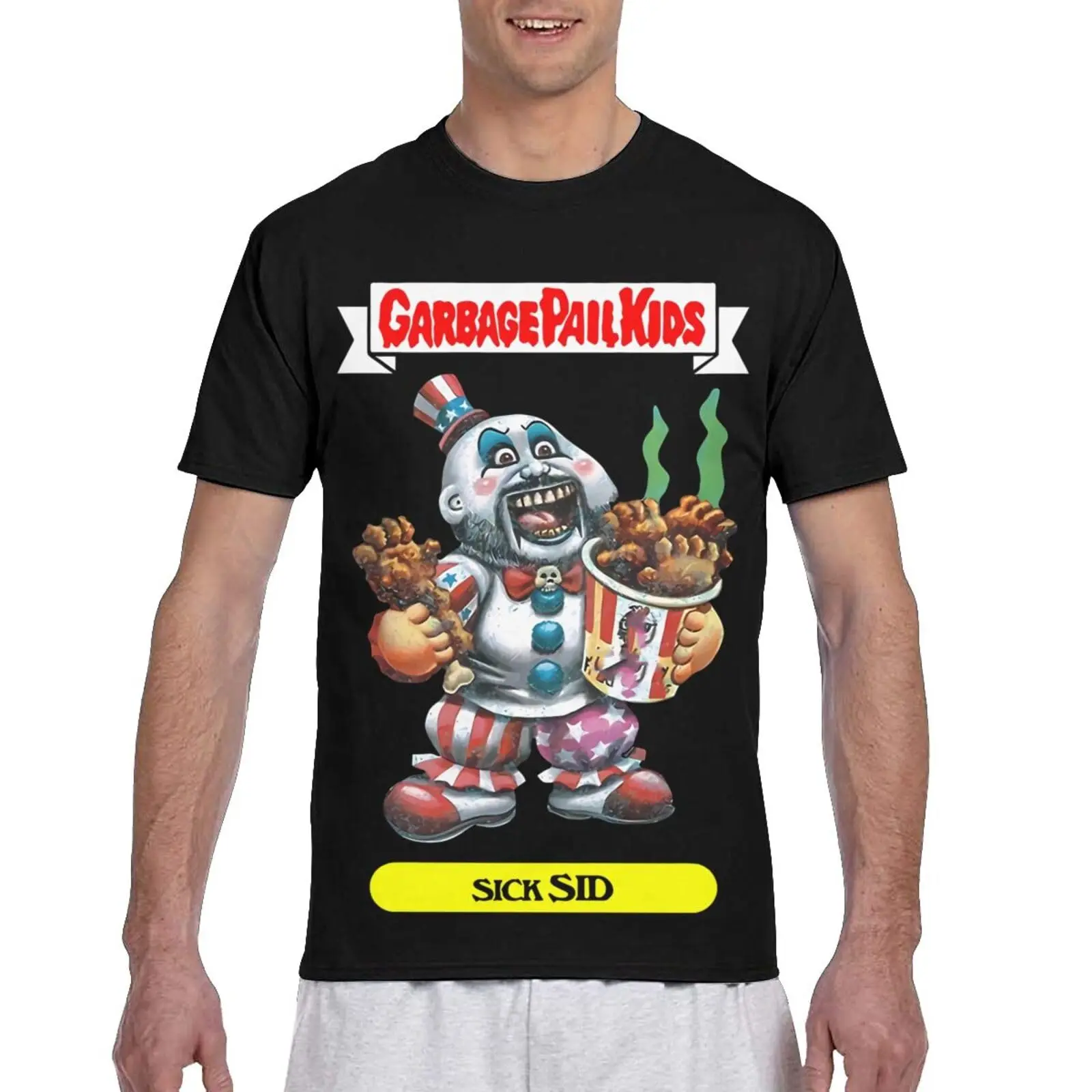 Футболка Мужская Летняя Повседневная Свободная футболка с коротким рукавом и