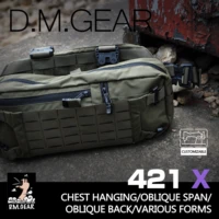 dmgear 421x multifunctional nylon outdoor satchel tactical chest hanging bag original trendy shoulder backpack hiking