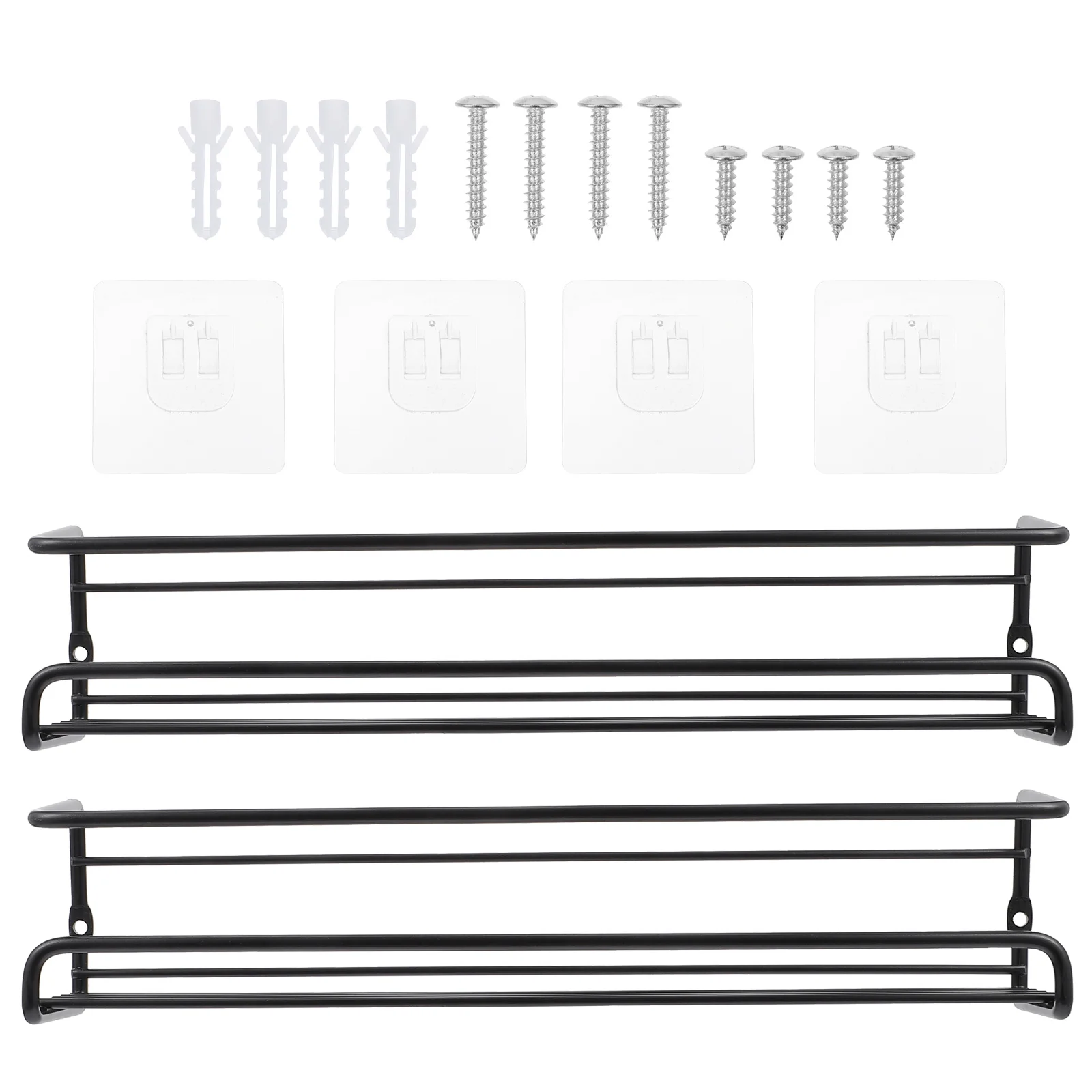 

Bathroom Makeup Tray Bathroom Floating Shelf Hanging Seasoning Organizer Hanging Rack Kitchen Wall Shelf Wall Rack