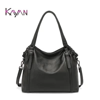 luxury designer women handbag large genuine leather shoulder bag solid lichee crossbody bag versatlie female tote purse shopping