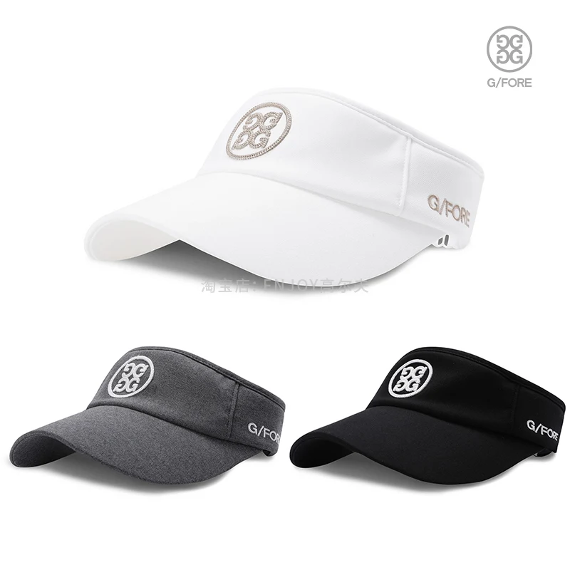 

G4 Korean Golf Hat Men's and Women's Sunshade Hat Professional Sunscreen Empty Top Hat White Spring and Summer New 2022