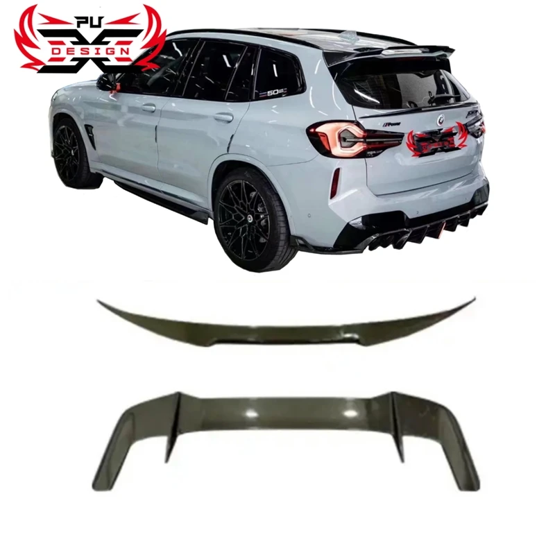 Стильный задний спойлер AE из углеродного волокна для багажника BMW F97 X3M 2022 губа