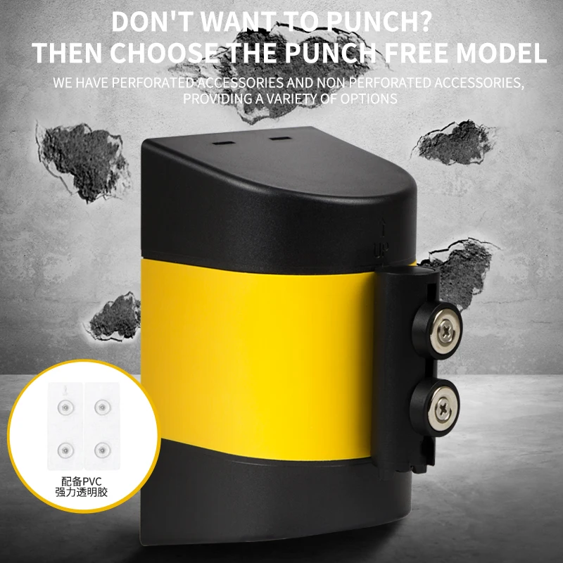 Новый стиль без входа АБС-пластик контроль толпы настенные выдвижные поясные