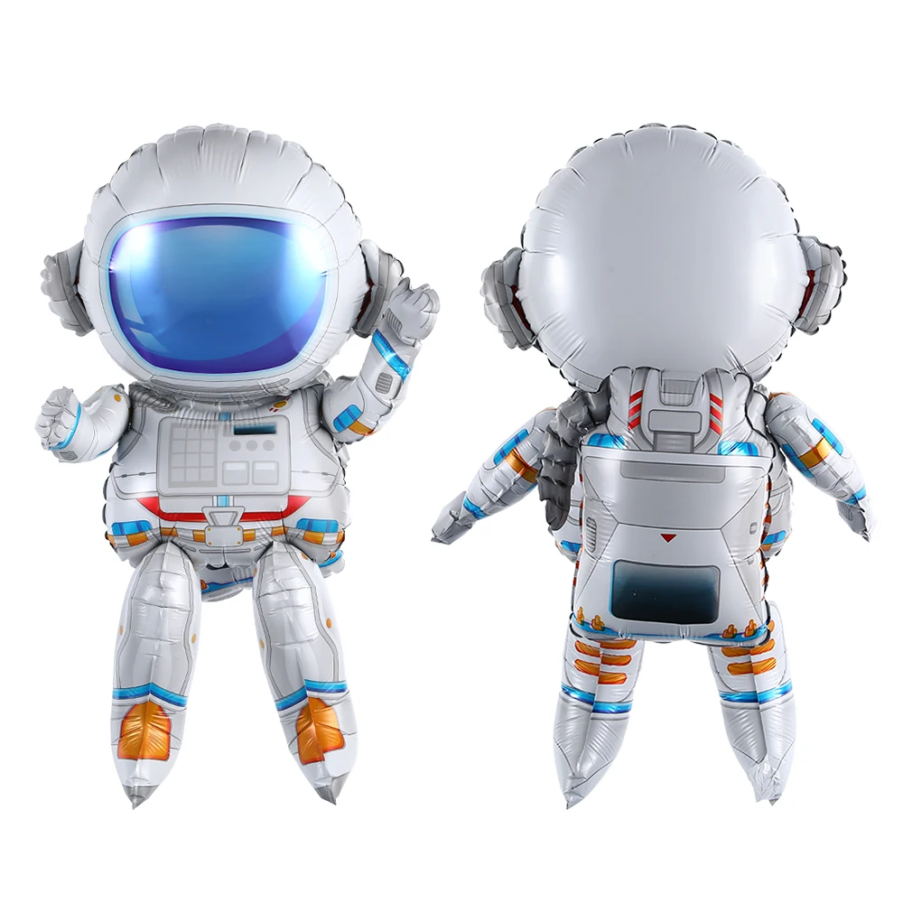 

3D Astronaut Balloons Rocket Foil Balloon Outer Space Spaceship ET Ballon For Baby Shower Birthday Party Decorations Boy Toys