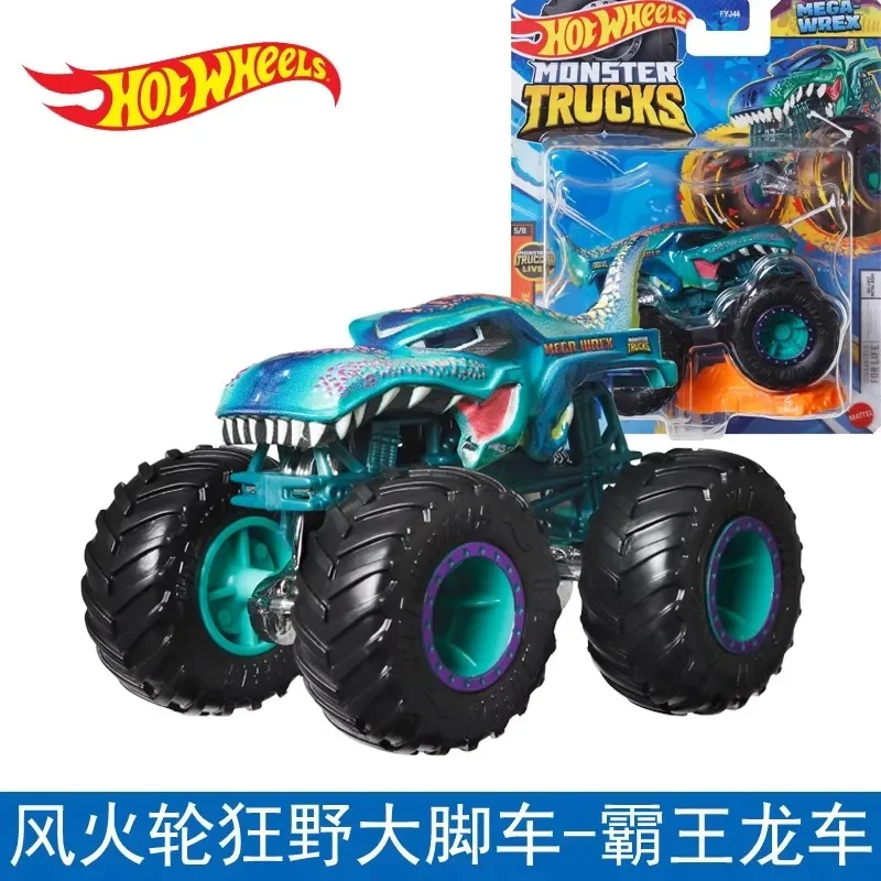 Оригинальные автомобили Hot Wheels Monster Trucks литые под давлением 1/64 игрушки для