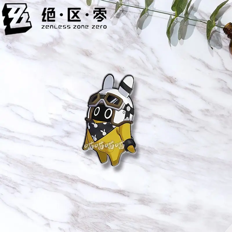 Аниме Zenless Zone Zero Eous значок косплей реквизит булавка брошь блестящие крутые