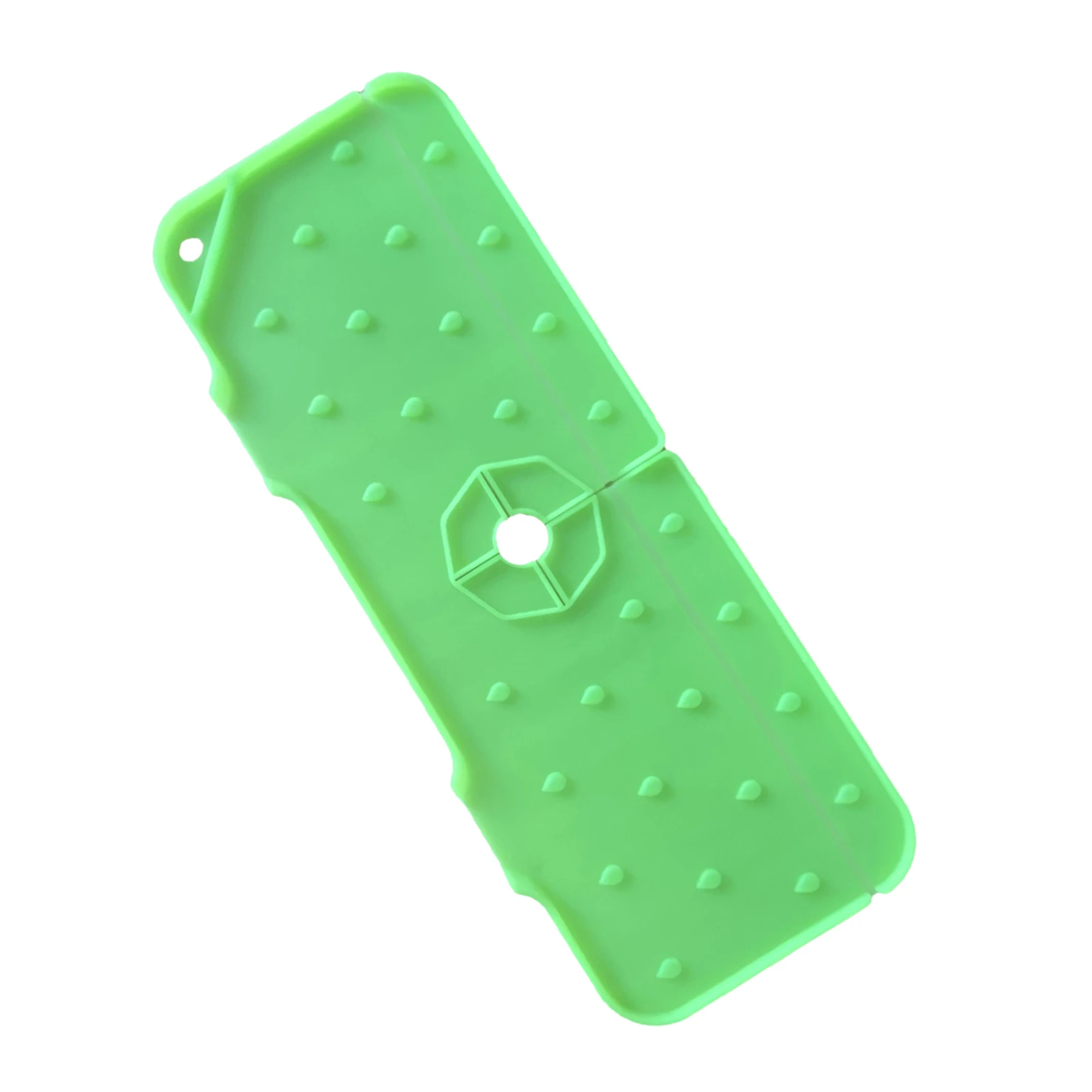 

Silicone Faucet Mat Silicone Sink Faucet Mat For Kitchen Sink Splash Guard Anti-Slip Sink Splash Guard Handle Drip Tray Sink