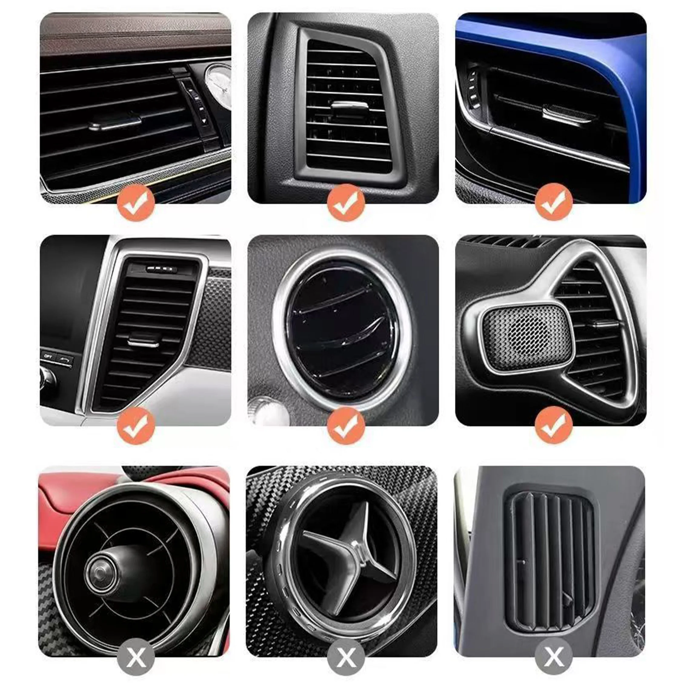 Автомобильный держатель для телефона с вентиляционным отверстием универсальный