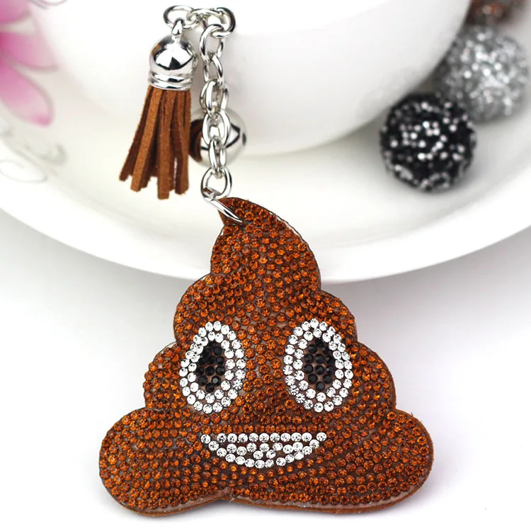 

Милый брелок для ключей с подвеской в форме искусственной кожи, украшение для автомобиля, оптовая цена