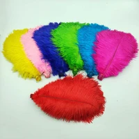 100pcslot 35 40cm cheap ostrich feathers for crafts jewelry making wedding party decor accessories wedding decoration plume