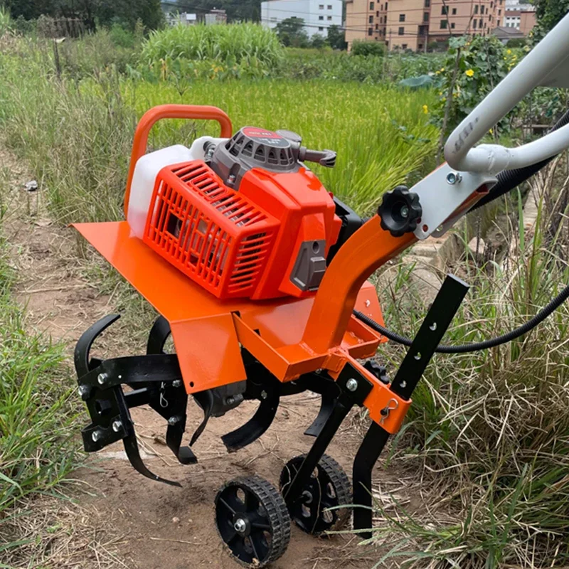 Двухтактный сельскохозяйственный садовый инструмент бензиновый поворотный