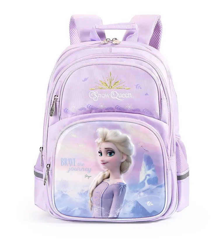 Disney schoolbag children's first and second grade Princess Aisha girls' primary school students' first to third grade backpack