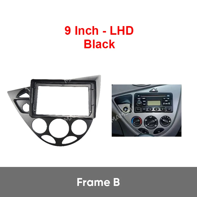 SM dla FORD FOCUS 1998-2005 rama radia samochodowego panel stereo zestaw wykończenia montaż deski rozdzielczej instalacja multimedialna Fascia