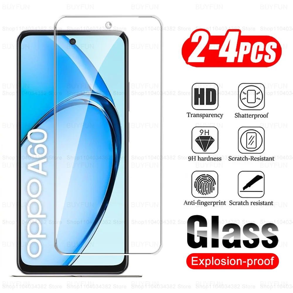 2-4 шт. стекло премиум-класса для Oppo A80 5G закаленная защитная пленка экрана A60 A79 A18 A38