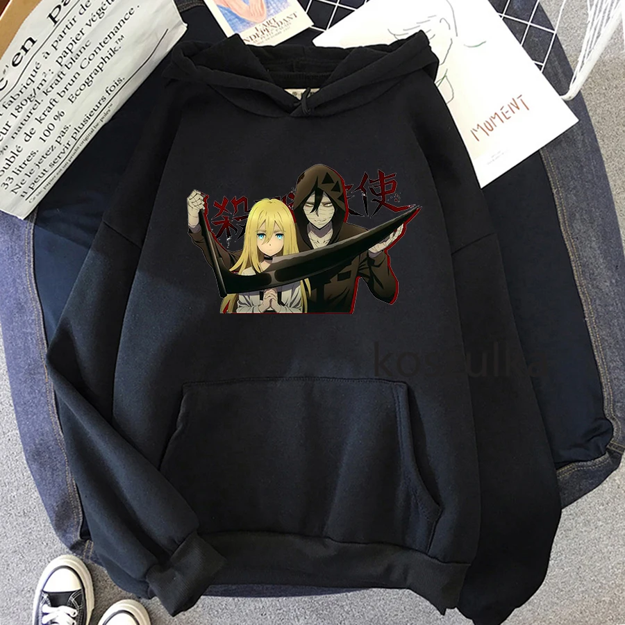 

Anime Clothes Angel of Death Isaac Zack Foster Women/men Hoodie Raychel Sweatshirt Graphic Oversized Pullover Hoodies