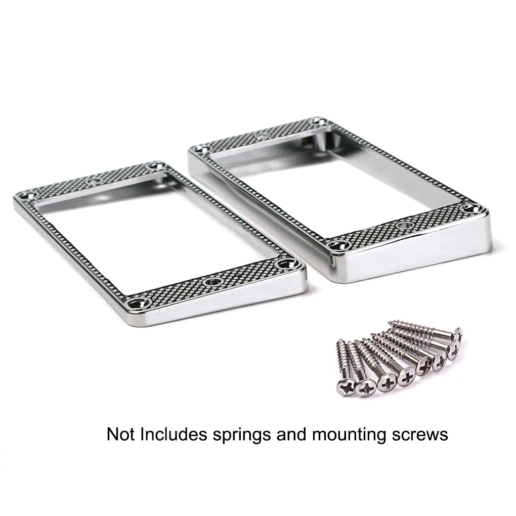 

2Pcs Guitar Sound Pickup Bottom Frame String Instrument Pick Up Mounting Ring Accessories Spare Parts Replacement for Gibson LP