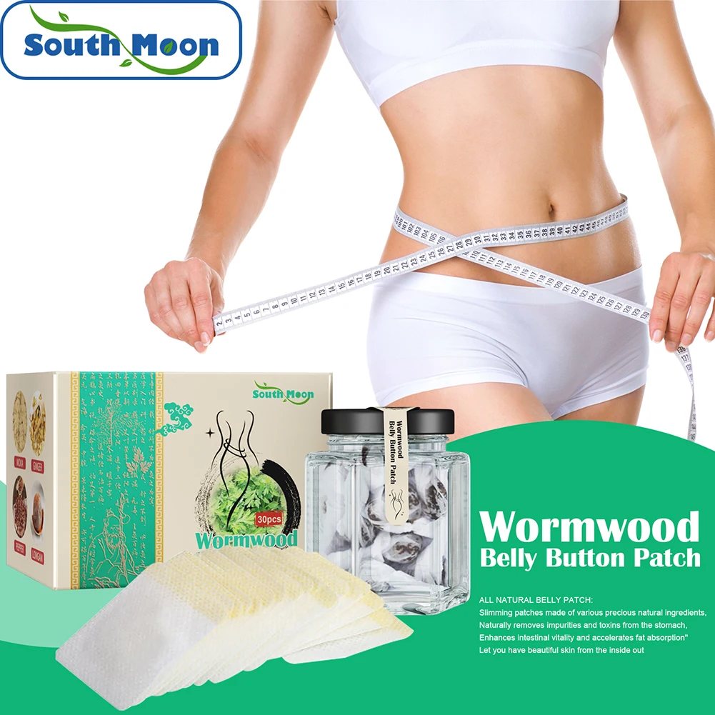 

30pcs Moxibustion Moxa Navel Sticker Warm Uterus and Stomach Foot Moxa Paster Slimming Wormwood Belly Pellet Slim Patch