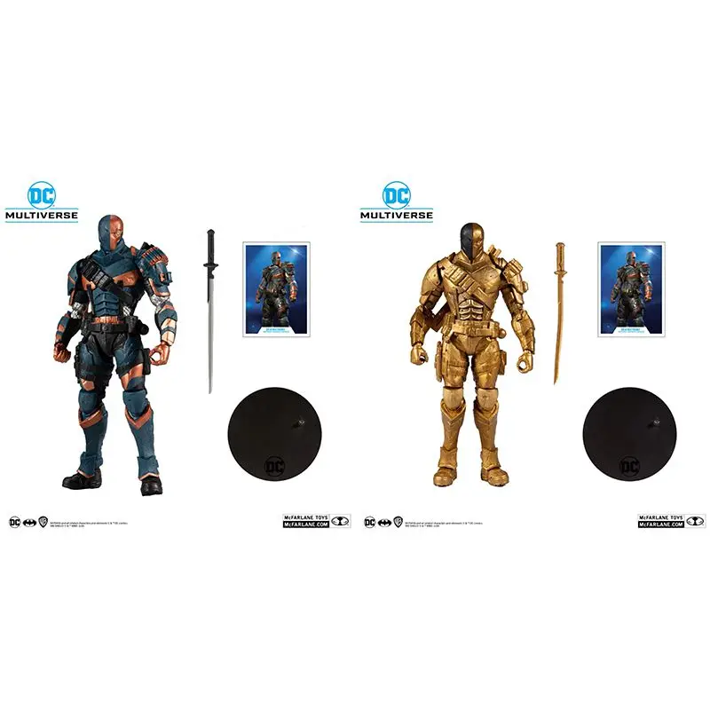 

Оригинальный Mcfarlane DC многосторонний 7-дюймовый Deathstroke в наличии Аниме Коллекция фигурок модели игрушек
