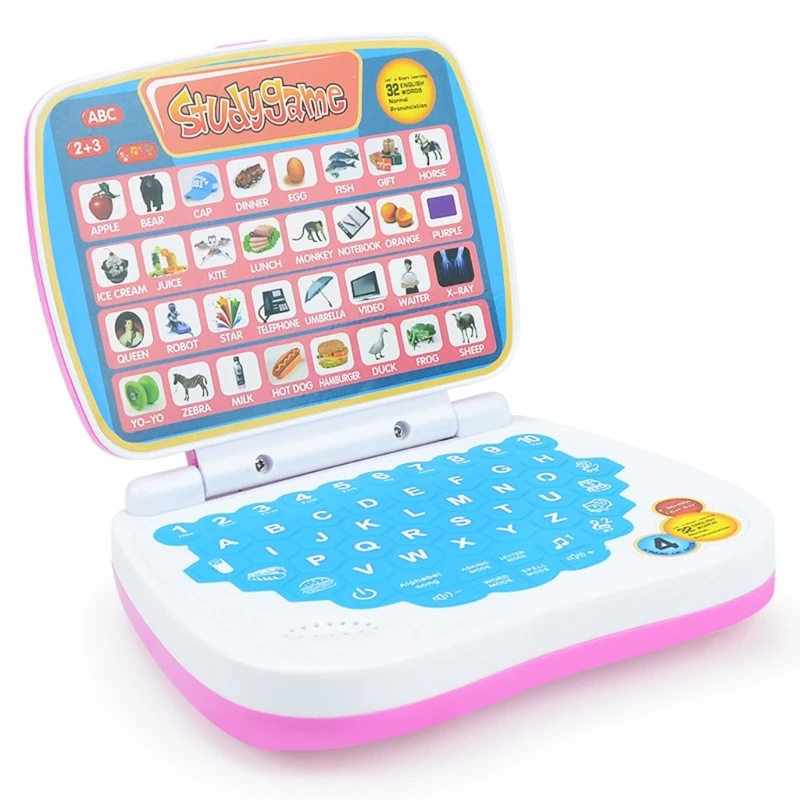 

Learning Machine Laptop Children Electronic Preschool Educational Toy Gift for Toddlers Kids Developing Cognitive Skills