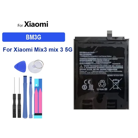 Сменный аккумулятор BM3G 3700 мАч для портативного мобильного телефона Xiaomi Mix3 Mix 3 5G, гарантия + трек-код