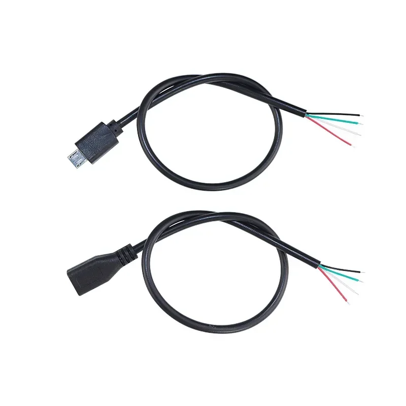 Фото Кабель-удлинитель с разъемом Micro USB 2,0 «папа», 4 контакта, 2 контакта, 4 провода №4
