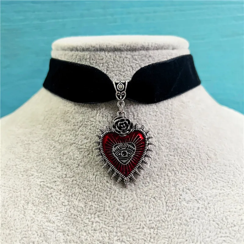 Женское винтажное ожерелье в готическом стиле креативное колье с полумесяцем