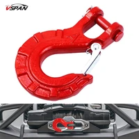 new 35000lbs16t winch cable hook clevis rigging tow trailer latch for tank300atvboattruckrv spring loaded 4x4 accessories