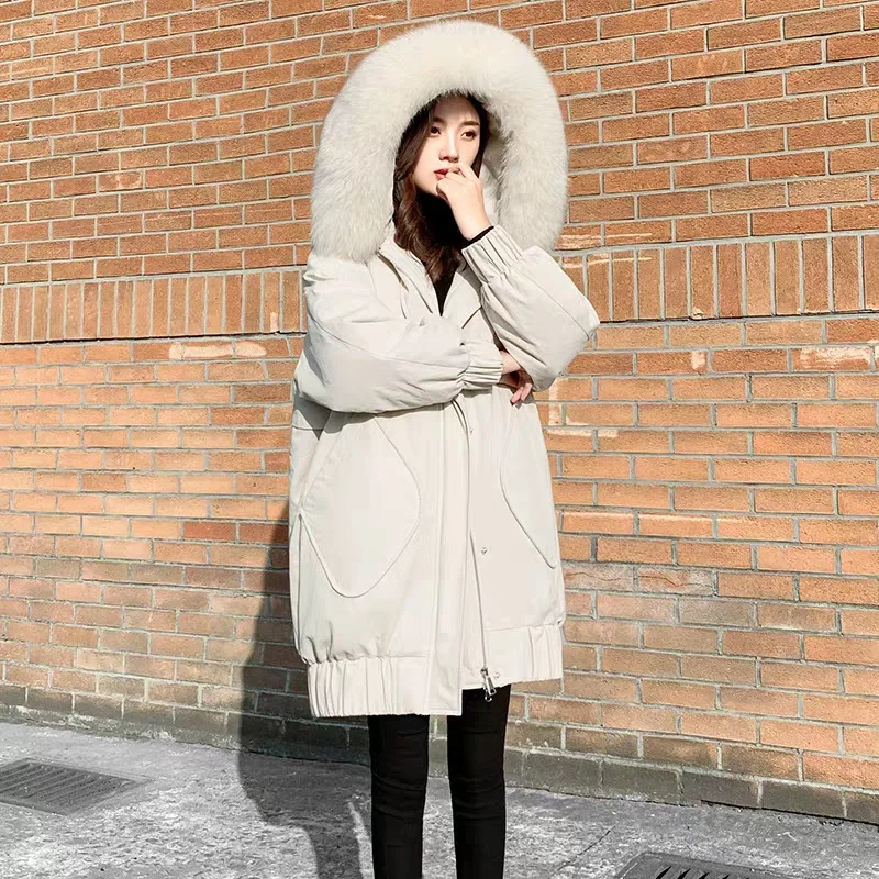 Women's Down Jacket Cotton 2022 Winter New Warm Women's Jacket Korean Version Of The Fashion Women's Down Jacket Winter Coat