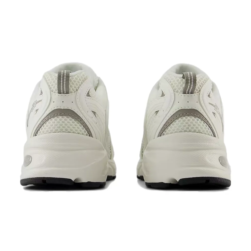 Фото Кроссовки New Balance NB530 унисекс для города и бега – белый/серый, комфортная амортизация и прочная подошва U530CSB №5