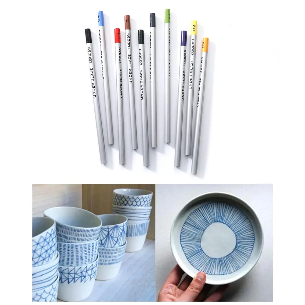 

Разноцветные карандаши с искусственной глазурью, керамическая ручка для самостоятельной росписи с крючком, ручка-порошковый карандаш с искусственной глазурью, инструменты для работы с глиной